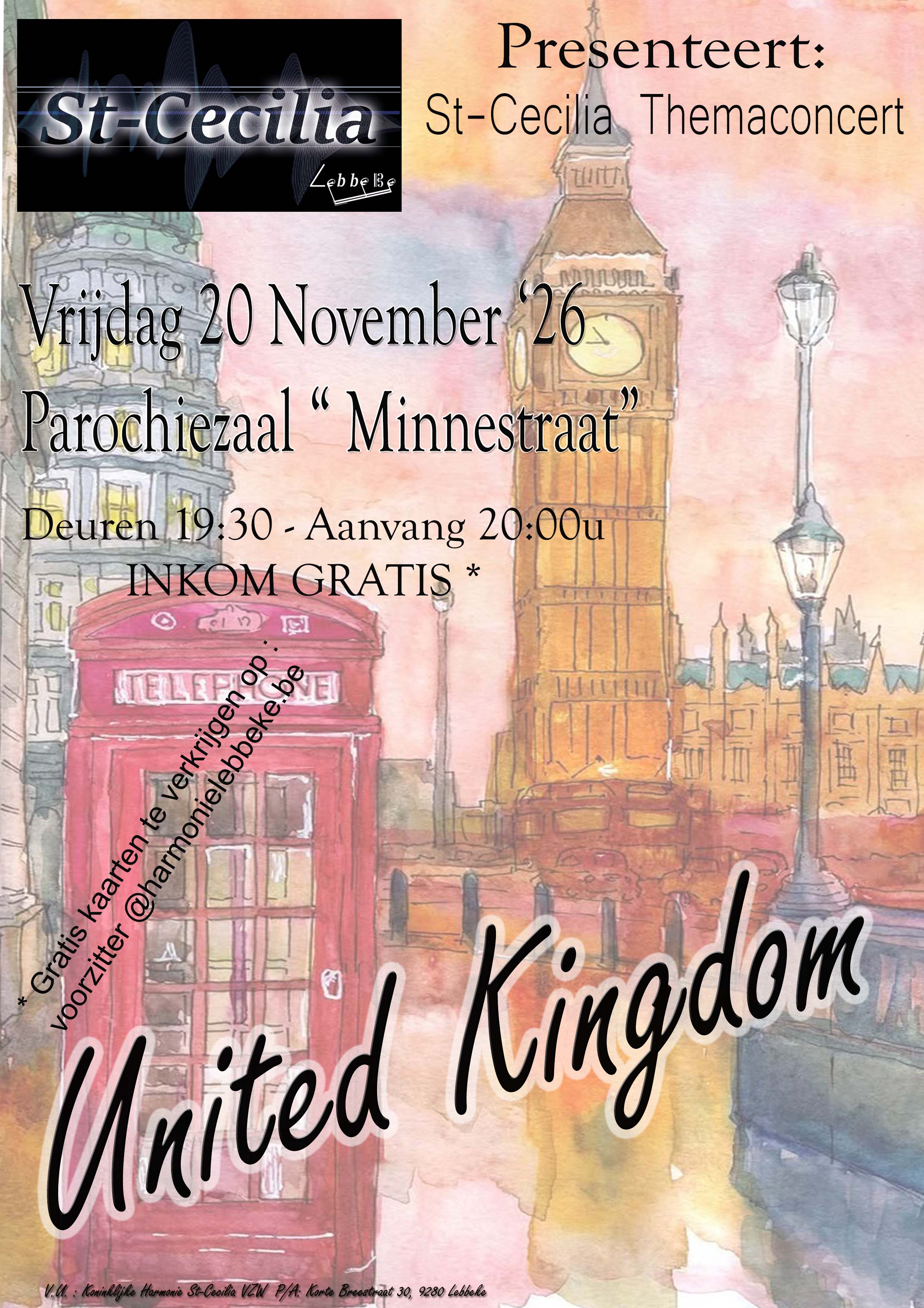 Sint Ceciliaconcert 2026